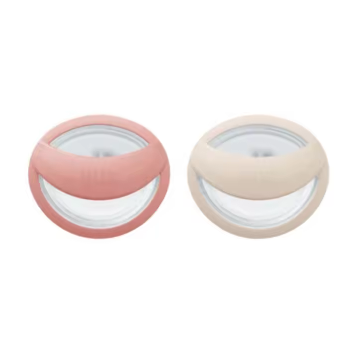 Nuk Chupete Silicona Mommy Feel 0-9 Meses Rosa - 1