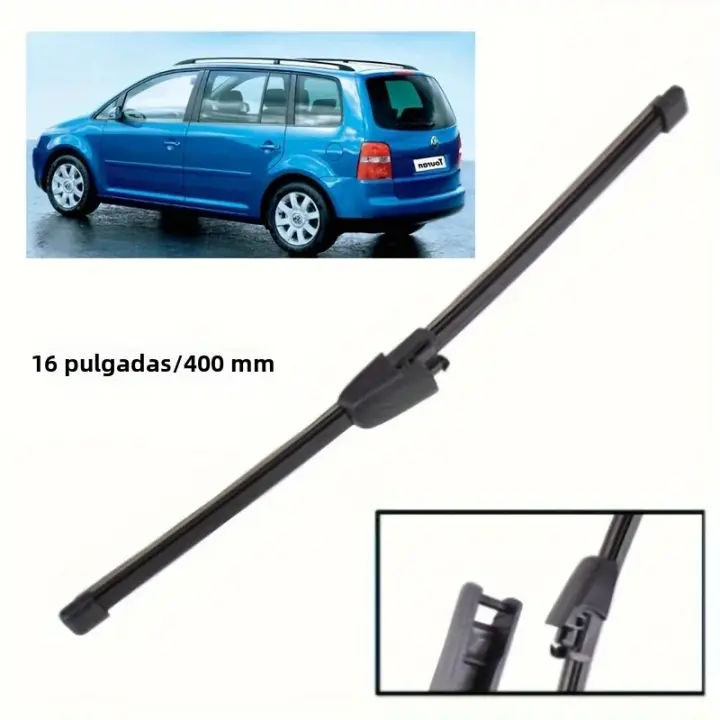 Limpiaparabrisas Trasero 16 Pulgadas Limpia Ventanas De Maletero Con Llanta De Lluvia Para VW Touran MK 1 1T1 1T2 2003 - 2010 - 1