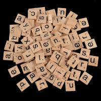 100Pcs Letras Y Números De Madera Para Manualidades DIY Juego Para Niños Decoración De Navidad Boda Fiesta Regalo Para Casa - details 3