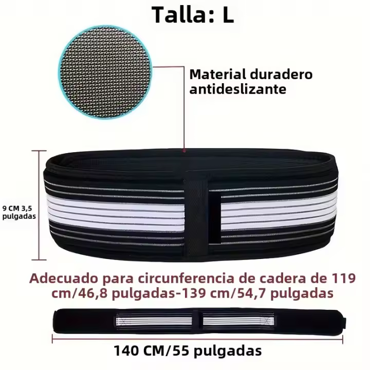 Cinturón De Soporte Lumbar Transpirable Para Hombres Y Mujeres Sacroiliaco SI Joint Hip Belt Ayuda En La Articulación De La Cadera - 1