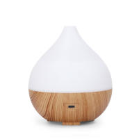 Humidificador de interior con difusor de aceites esenciales, máquina de aromaterapia portátil USB de 140 ml con aroma a madera. - details 2