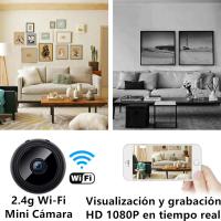 Mini Camara Espia 1080P HD Mini WiFi Oculta Camaras de Vigilancia sin Cables Camara Seguridad Vigilancia Cámara Espía Invisible para Ver En El Movil Interior Spy CAM con Detección de Movimiento, camara vigilancia wifi interior - details 1