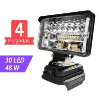 Spotlight LED Portátil Sin Cable Para Pesca Y Emergencias Tamaño 3/4/5/8 Pulgadas Compatible Con Batería Makita 20V - details 2