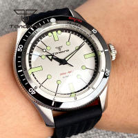 Reloj De Buceo Automático Tandorio 40mm Cristal De Zafiro Domado Acero Inoxidable Luminoso Resistente Al Agua 20BAR Masculino - details 38