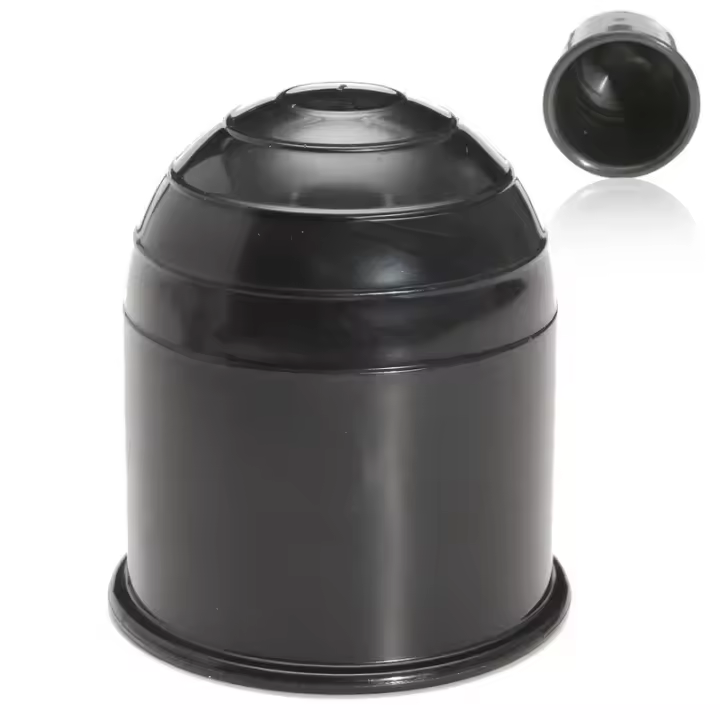 Cubierta De Remolque Universal 50MM Negra Para Barra De Sujeción Protección Del Remolque Accesorio De Coche Estilo - 1