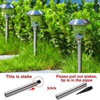 Luz Solar para Jardín Al Aire Libre Maple Inoxidable - details 1