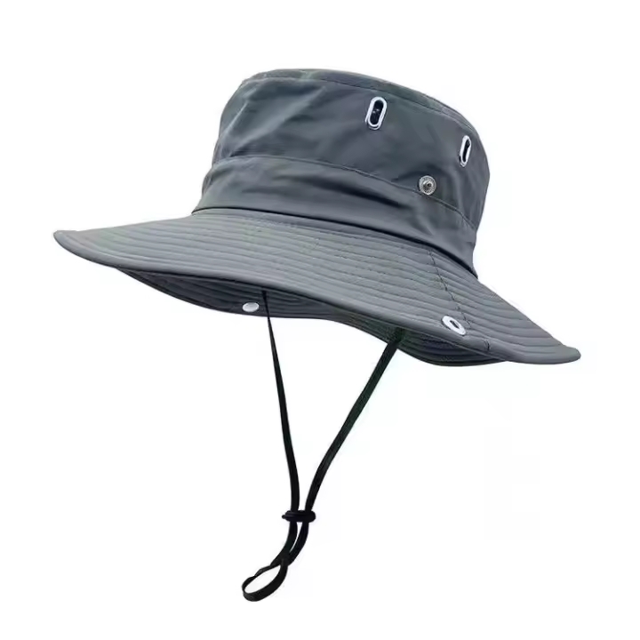 Sombrero De Buho Para Hombres Protección Solar Gran Alas Sombrilla De Pesca Camping Senderismo Material De Poliéster - 1
