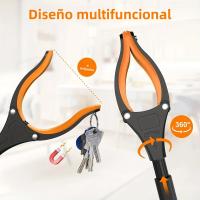 Garrapata De Basura Con Clip Giratorio De 360 ° Herramienta De Apretones Para Ancianos Ligera Y Resistente 32 Pulgadas - details 4