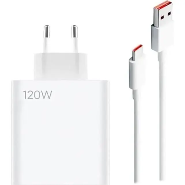 Cargador de 120W HyperCharge MDY-13-EE Compatible con Xiaomi Redmi Note 11 Pro +, Xiaomi T 12/12T Pro - 1