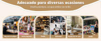 Estante de exhibición para minoristas, estante de exhibición giratorio para eventos y tiendas de joyería, 7 niveles movibles y ajustables, 1 unidad, color negro - details 2