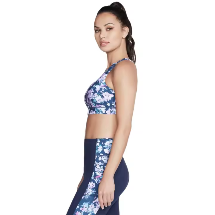 Sujetador Skechers The Gowalk Misty Floral Azul Br28-Bllv - 1