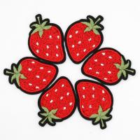 6pcs Parches De Bordado De Animales De Dibujos Animados Para Jeans Sombreros Bolsos Ropa Buzo Estilo DIY Parche De Manzana Y Corazón - details 3