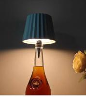 Lámpara De Noche Inalámbrica LED Para Botellas Con Control Táctil De 3 Colores Y Ajuste Sin Fin Para Barra Vino Mesas Luz De Mesa - details 7