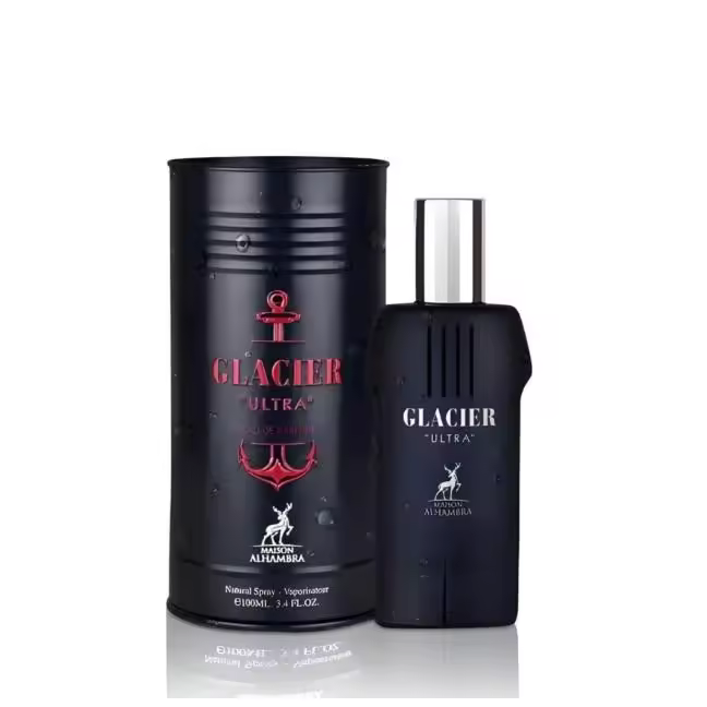 Perfume arabe de hombre y de mujer Glacier Belle ,Glacier Bold, Glacier Ultra y Glacier Pour Homme  Maison Alhambra 100ml,Fragancias femeninas y masculinas orientales,sofisticados,duraderos,Perfume femenino y masculino dulce,amaderado,citrico,floral,fruta - 1
