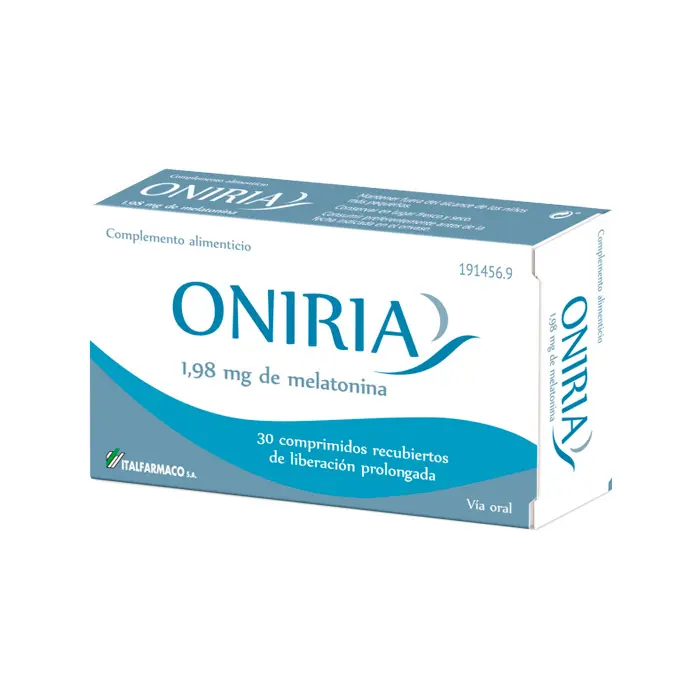 Italfarmaco Oniria 1,98mg Melatonina 30 Comprimidos Liberación Prolongada - 1