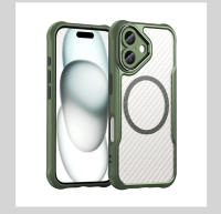 Funda magnética de fibra de carbono TPU + PC para iPhone 16 Pro Max Plus iPhone 16 Pro Max 5G, cubierta de teléfono con lente de aleación a prueba de Golpes - details 14