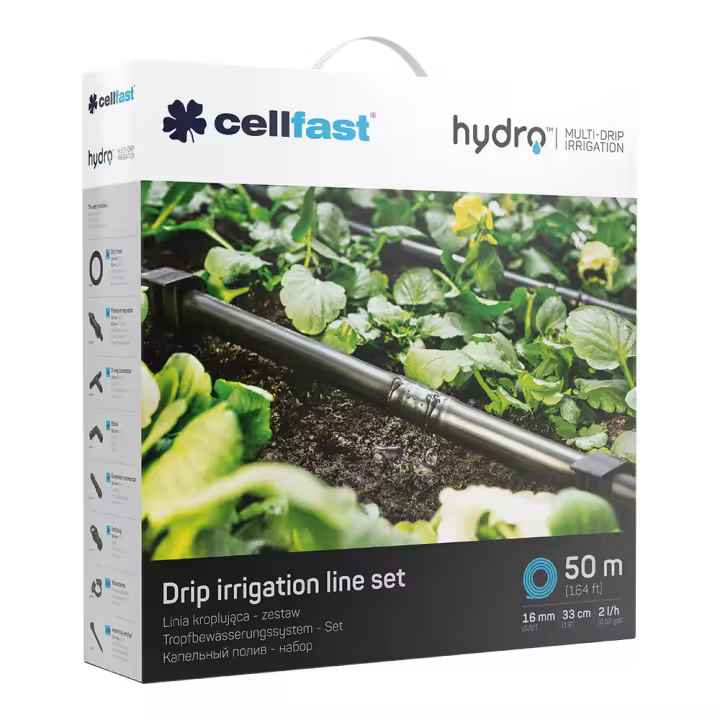 SET DE MICRORIEGO HYDRO DE 50 m CELLFAST - 1