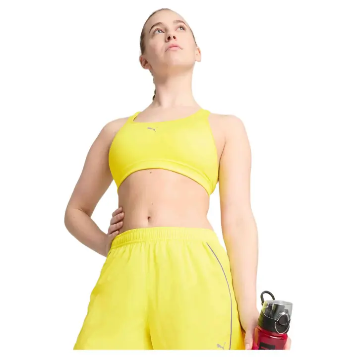Sujetadores marca Puma modelo 524953-99 para mujer en color amarillo - 1