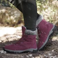 Botas De Invierno Para Hombre Con Piel De Vaca Y Peluche Botas De Nieve Calientes Botas De Trabajo Militar Casual Zapatos De Tobillo Unisex - details 21