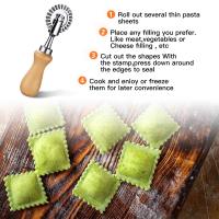 Cortador De Pasteles Fusiontec Para Pastelería Y Cocina Ravioli Pasta Herramienta De Galletas Y Dumplings Metálica 1.3 Pulgadas - details 1