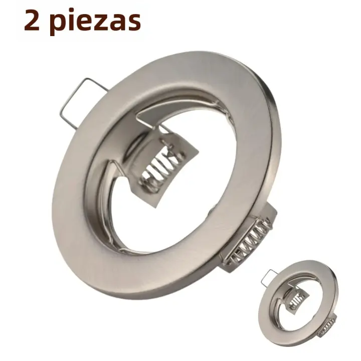2/10 Pcs Luz De Punto De Venta LED Recogida En Hierro Y Metal Para Techo Instalación GU10 MR16 Downlight Para Sala De Estar Dormitorio Hotel - 1