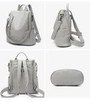 Mochila de cuero para Mujer, Bolso de viaje de Ocio, antirrobo, nuevo modelo, mochila de gran capacidad, Bolso de cuero, bolso de ocio de un solo hombro, multiusos - details 0
