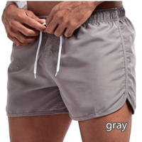 Pantalones De Baño Hombre Verano 2024 Moda Surf Low Waist Transpirables Para Playa Material Poliéster Monotono - details 6