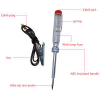Nueva Lámpara De Prueba Universal Para Automóvil Conectores De Prueba De Auto Car Light Circuit Tester Detección De Voltaje Detector De Cobre - details 4