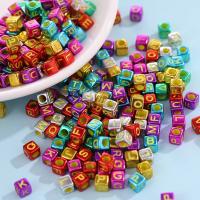 Juego De 100 Piezas De Letras Cuadradas Para Niñas Set De Pulseras DIY Con Cuentas De Letra Juguetes Educativos Para Niños - details 1