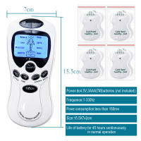 Estimulador Muscular EMS Masajeador Corporal Alivio Del Dolor En Cuello Espalda Hombros Manos Dispositivo De Terapia Digital 8 Modos 15 Intensidades - details 3