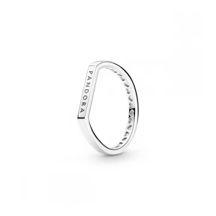 ANILLO PANDORA 199048C00-54 BARRA LOGO TALLA 54 PANDORA 199048C00-54 - 1