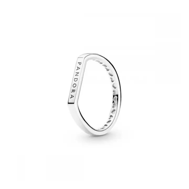 ANILLO PANDORA 199048C00-54 BARRA LOGO TALLA 54 PANDORA 199048C00-54 - 1