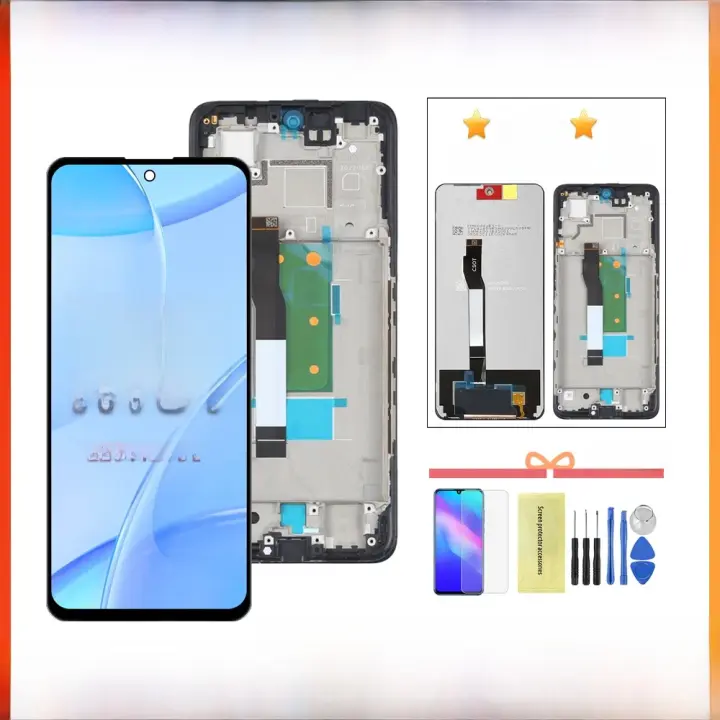 Pantalla LCD de 6,6 "para xiaomi poco X4 GT repuesto digitalizador táctil con marco compatible con Pocophone X4 GT 22041216G - 1