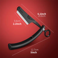 Cuchilla Manual De Acero Inoxidable Para Varones Afeitado Facial Especial Para Cejas Y Barba Cuchillo De Afeitar Tradicional Para El Hogar - details 5
