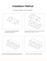 Nueva Lámpara De Techo LED Ultradelgada Cuadrada Para Sala De Estar Dormitorio Cocina Iluminación De Habitación Decoración De Hogar Fuente De Luz LED Aplicación Doméstica - details 12