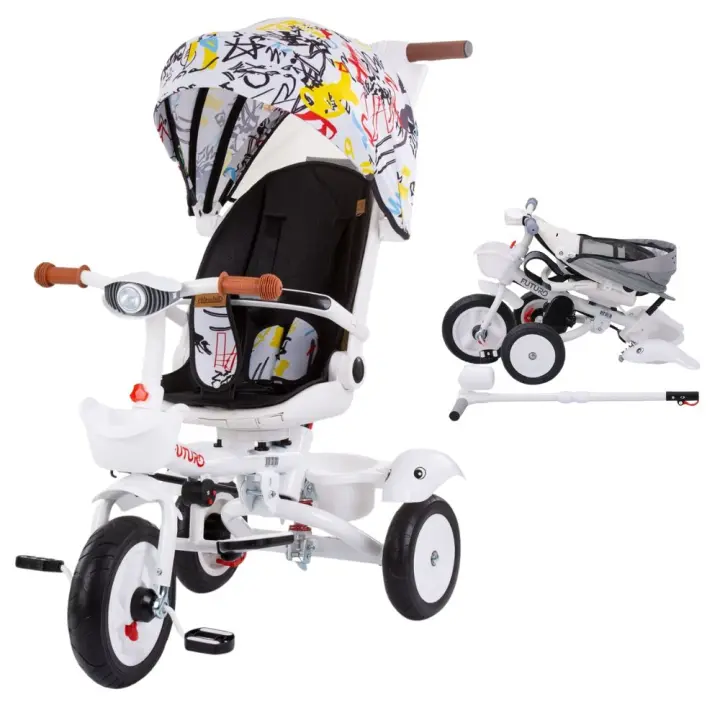 Chipolino Triciclo con sillín giratorio 360  y capota FUTURO de Chipolino - 1