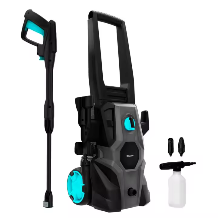 Hidrolimpiadora HydroBoost 1400 EasyGo Cecotec 1500W 408L/h 105 bares con accesorios negro/azul - 1