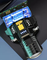 Linterna Frontal LED Recargable Con Zoom Telescópico Y Luz De Trabajo Impermeable De Alta Luminosidad Para Exteriores - details 6
