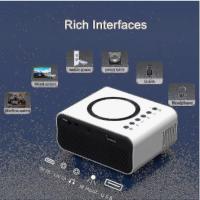 Proyector 4K 7500 Luces 1080p 3D Led Mini Wifi Video Cine en Casa cine Dz (Negro)-En stock - details 3
