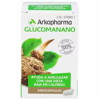 Arkopharma Arkocapsulas Glucomanano, 80 Cápsulas - 1