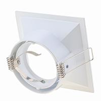 Luz De Techo LED Redonda Cuadrada Recubierta MR16 GU10 En Blanco Y Negro Ajustable Marco De Luz Spot LED Para Iluminación Doméstica - details 7