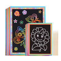 Papel De Arte Con Pincel Mágico Para Niños Juguetes De Dibujo Regalo De Cumpleaños Y Navidad Para Niños Y Niñas - details 0