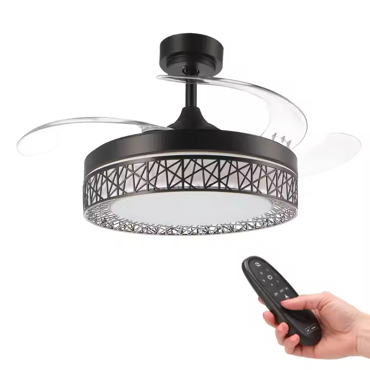 Ventilador de Techo Led Black Aqua LEDME CCT - 1