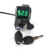 Acelerador Para Ebike Con Pantalla De Batería Y Agarre Del Pulgar Compatible Con Voltajes De 12V a 72V Accesorio Para Bicicletas Eléctricas - details 0