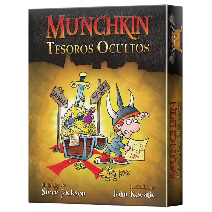 Juego de mesa munchkin tesoros ocultos pegi 10 - 1