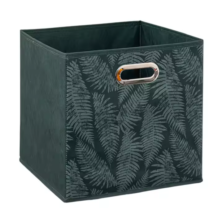 Caja de almacenamiento de tela - Cesta organizadora plegable - Motivos Florales - 31x31x31 - 5 FIVE - Varios Modelos - 1