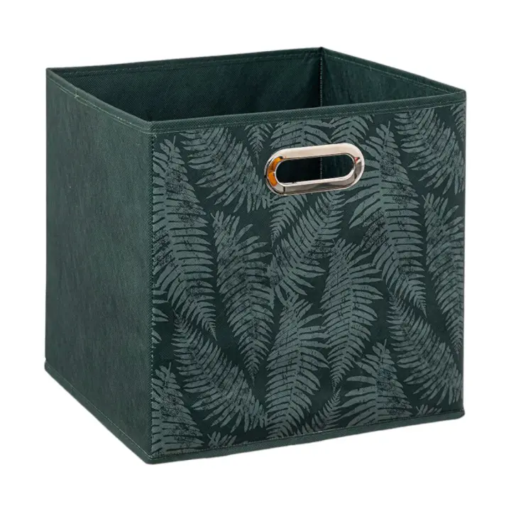 Caja de almacenamiento de tela - Cesta organizadora plegable - Motivos Florales - 31x31x31 - 5 FIVE - Varios Modelos - 1