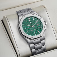 Reloj De Hombre SAPPHERO Oro Rosa Lujo Acero Inoxidable Resistente Al Agua Moda Deportiva Calendario Luminoso Regalo Elegante - details 24
