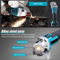 Amoladora angular eléctrica sin escobillas, herramienta eléctrica de 125mm, 4 velocidades, pulidora artesanal, para batería Makita de 18V, Enchufe de la UE - details 4