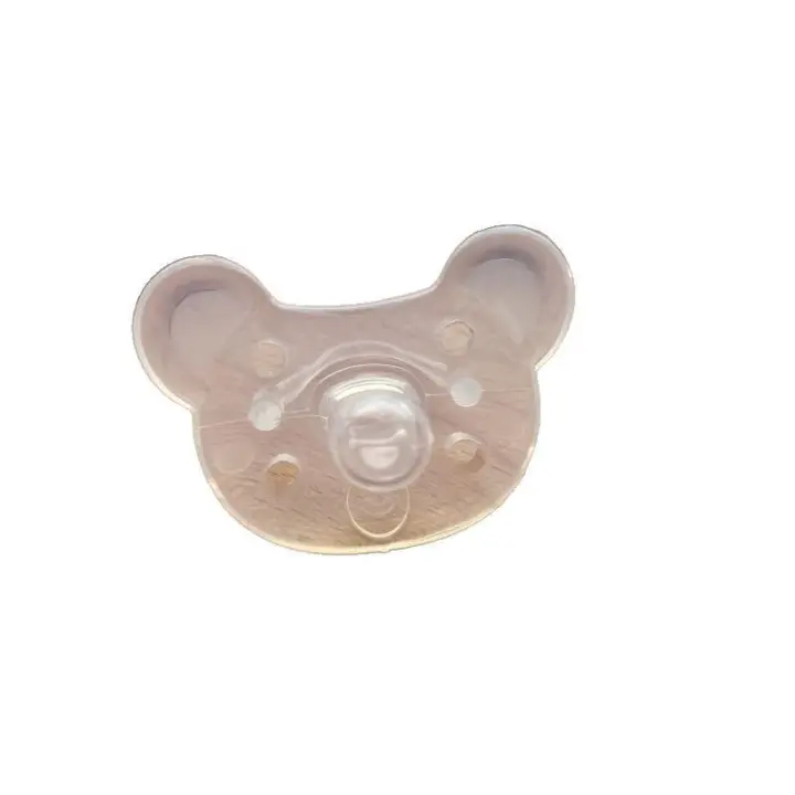 Pequeño Oso Lindo De Silicona Para Bebés 2025 Mordedor Suave Imitación De Amamantar Pacificador Para Niños Mayor De 3 Meses - 1